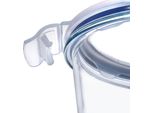 Set Di Contenitori Per Alimenti Kadax Barattolo Con Coperchio In Vetro Rotondo 3 Pz
