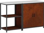 Syfax™ Set Di Stoccaggio Per Cucina Con Lo Scaffale 2 Pcs Ruggine