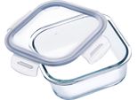 Set Di Contenitori Per Alimenti Kadax, Coperchio In Vetro, Scatola Quadrata, 3 Pezzi