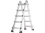 Guida Telescopica Bolt Edge 480 Cm – Alluminio – Guida Telescopica Estensibile – Scala Pieghevole – Portata 150 Kg