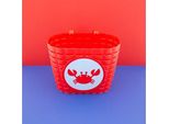 Qibbel Widek Cestino Per Bambini Explorer Clappy Crab Rosso