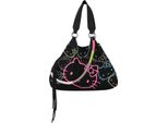 Fritzi Aus PreußEn Borsa A Tracolla Izzy Hello Kitty Canvas Tote Black Cat Nero