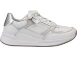 Gabor Rollingsoft Scarpe Da Donna - Scarpe Da Ginnastica Sportive Stringate Bianche Per Il Tempo Libero Nuovo