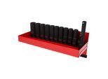 Ks Tools 1/2" Sechskant-Kraft-Stecknuss-Satz, Lang, 13-Teilig (515.0612)"