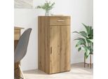 Vidaxl Credenza Artisan In Rovere 42,5 X 40 X 93 Cm Materiale In Legno
