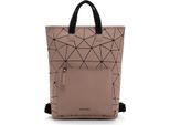 Suri Frey Zaino Con Scomparto Per Laptop Suri Sports Jessy-Lu City Backpack Darknude Rosa Antico