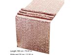 30X180Cm Sparkly Sequin Table Runner Wedding Party Christmas Table Runner Tovaglia Decorazione