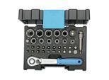 Gedore 666-U-20 Bit-SteckschlüSselbox Mit Knarre 1/4" 35-Teilig (2998211)"