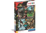 Puzzle Cle 2X60 Superkolor Jurassicworld 24830