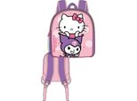 Zaino Sanrio Hello Kitty Kuromi & 3D 30 Cm Taglia Unica