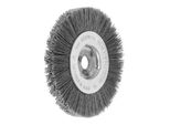 Lessmann Einreihige RundbüRste Mikroabrasiv 0,6 Mm, Sic 120, BüRsten-⌀XbüRstenbreite: 100X12 Mm (320841)