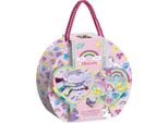 Totum Set Creativo 2In1 Unicorno Diamante Pittura, Braccialetto Fare