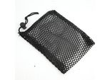 Borsa In Nylon Nero A Rete Con Cordoncino Borsa Porta Palline Da Golf (En)