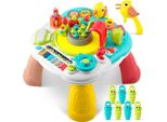 Tavolo Da Gioco Multifunzionale E Lavagna Didattica RK-821 Di Ricokids