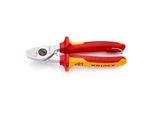 Knipex 95 16 165 T Bk Kabelschere Mit BefestigungsöSe Verchromt Vde 165 Mm)