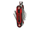 Ks Tools Chromeplus Innensechskant-WinkelstiftschlüSsel-Klapphalter,8-Tlg (158.3540)
