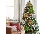 Fiori Natalizi, Decorazioni Per L'albero Di Natale, Fiori Di Stoffa (Fiori Artificiali)