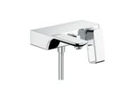 Hansgrohe Wannen-Einhebelmischer Axor Urquiola Ap, Ausladung 198Mm, Edelstahl-Optik (11420800)