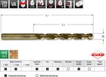 Trapano Ruko Din 338 Tipo Va Hsse Co 5 In Sacchetto Self-Service Ø 10,5 X 133 X 87 Mm