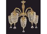 Casa Padrino Lampadario In Cristallo Barocco Oro Ø 60 X H. 60 Cm