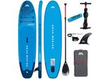 Aqua Marina Sup Board Monster 12'0" Set Gonfiabile Blu Con Accessori - 366 Cm Tavola Da Paddle + Boa Da Paddle 2025"
