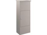 Vidaxl Cassetta Di Raccolta Pacchi Rusty 44,5 X 29 X 110,5 Cm Acciaio Resistente Alle Intemperie