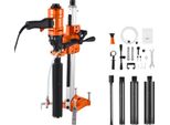 Carotatrice Diamantata Succebuy Con Diametro Massimo Di Foratura Di 202 Mm, Dispositivo 2 In 1 Con Potenza Di 1500 W, 4 Punte E Velocità Regolabile (1000 / 2500 Giri/Min.) Per Calcestruzzo, Mattoni E Pietra
