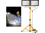 Bettizia 200W Led Proiettore Da Costruzione Proiettore Da Esterno Faro Da Lavoro Faro Da Costruzione IP66 Impermeabile Bianco Freddo