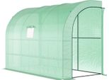 Serra Con Ripiani, Finestre, Serra In Pellicola Resistente All'inverno In Acciaio, Serra A Parete Per Balcone, Giardino, Serra Per Pomodori 300 X 150 X 213 Cm Serra Per Pomodori Per Ortaggi, Fiori, Piante, Verde