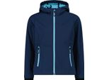 Cmp Kid G Jacket Fix Hood Blue Ink-Topazio Blue Ink-Topazio 164