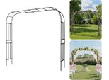 Arco Di Rose Da Giardino 2400X3200X400Mm - Arco Con Traliccio Di Rose - Ausilio Per Rampicanti Da Giardino