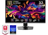 Msi Mpg 321URXDE Monitor Da Gioco QD-OLED, Colore: Nero