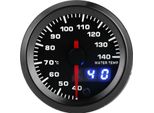 2In Indicatore Di Temperatura Dell'acqua 40-140�� Puntatore 7 Colori Led Display Universale Per Auto 12V