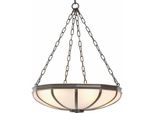 Casa Padrino Lampadario Bronzo / Bianco 60 Cm - Mobili - Interni