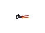 Knipex 95 36 315 A Kabelschneider (Ratschenprinzip) FüR Stahlarmierte Kabel (Swa-Kabel) Isoliert Mit Mehrkomponenten-HüLlen, Vde-GeprüFt Schwarz Lacki)