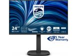 Philips 3000 Series 24B2N3200D/00 Monitor Pc 61,2 Cm (24.1") 1920 X 1200 Pixel Wuxga Lcd Nero"