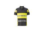 Holex Warnschutz Polo-Shirt, Grau / Gelb, Unisex-GrößE: Xs (091660 Xs)