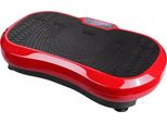 Piastra Vibrante Bolt Edge – Piastra Trilaterale Per Il Fitness – 120 Livelli Di Vibrazione – Con Fasce Elastiche E Telecomando – Rosso