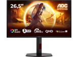 Aoc G4 Q27G4SDR Monitor Pc 67,3 Cm (26.5") 2560 X 1440 Pixel Quad Hd QD-OLED Nero, Rosso"