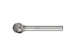 Pferd Tools Hartmetall HochleistungsfräSstift ALU Kugel KUD Ø 12X10Mm Schaft-Ø 6Mm FüR Alu/Ne Metalle (21112886)