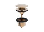 Hansa Ablaufgarnitur Push-Open, Bronze GebüRstet (0764010081)