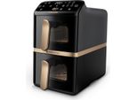 Philips Serie 4000 Airfryer Con Doppio Cestello Verticale Friggitrice Ad Aria