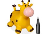Giraffa Animale Che Salta