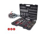 Ks Tools 1/4 Zoll+3/8 Zoll+1/2 Zoll Chromeplus SteckschlüSsel-Satz, 195-Tlg. (918.0795)
