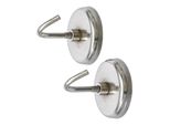 Bgs Do It Yourself Magnet-Haken Rund Ø 34 Mm 2-Tlg. (79913)