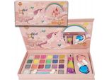Lolex | Set Per Il Trucco Dei Bambini - 20 Ombretti - Con Specchio E Applicatori - Cosmetici Per Bambini - Giocattoli Per Il Trucco