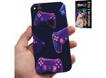 Custodia Per Huawei P10 Lite - Custodia Per Giocatori, Design Per Giochi + Vetro