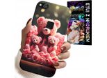 Custodia Per Huawei P10 Lite - Orsacchiotto Rosa Regalo Di Famiglia + Lamina