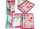 Lolex | Set Cosmetico Per Bambini - 150G - 8 Ombretti - Mini Specchio - 2X Rossetto