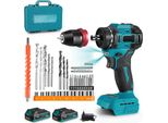 Avvitatore A Batteria, Motore Brushless, Coppia Regolabile, 2 Batterie
